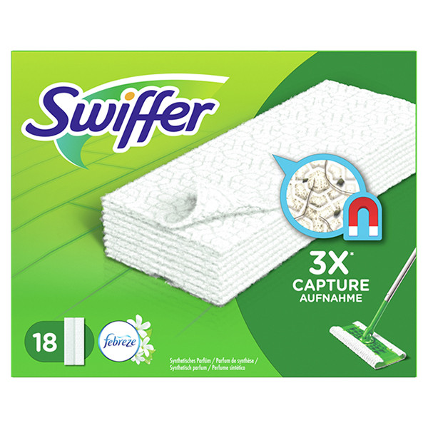 Swiffer Vloerdoekjes Febreze navulling (18 stuks) SWI00206 - 1