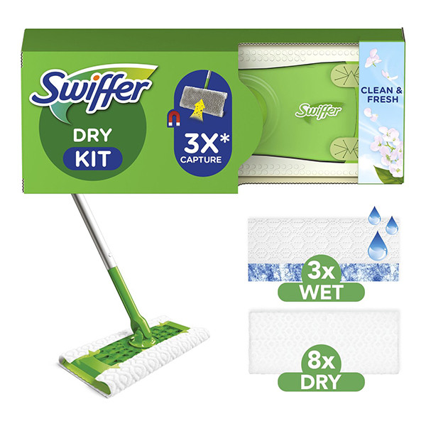 Swiffer Vloerreiniger Dry & Wet StarterKit SWI00213 - 1