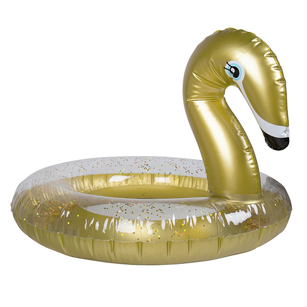 Swim Essentials Opblaasbare gouden zwaan zonder vleugels (Swim Essentials)  SSW00514 - 1