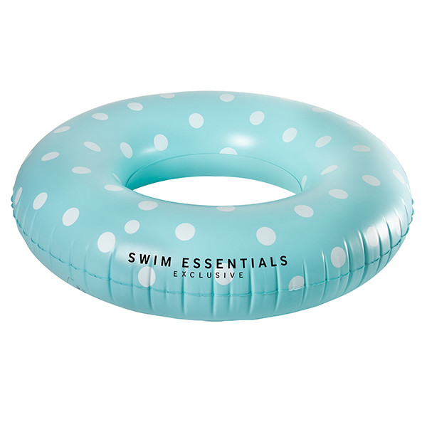 Swim Essentials Opblaasbare zwemband blauw met stippen (Swim Essentials)  SSW00516 - 1
