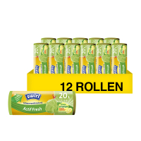 Swirl Aanbieding: 12x Swirl vuilniszakken scheurvast & lekvrij Actifresh 20 liter (12 stuks)  SSW00083