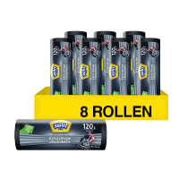 8x Swirl vuilniszakken PRO extra stevig 120 liter (12 stuks)