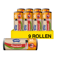 Aanbieding: 9x Swirl extra lange vuilniszakken XL voor pedaalemmers 30 liter (10 stuks) SSW00089