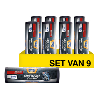 9 rollen | 45 zakken | 240 liter