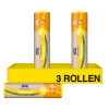 Aanbieding: Vuilniszakken met handvatten 35 liter | Geparfumeerd | Swirl | Lemon & Melon (3 rollen à 20 zakken) SSW00655 - 1