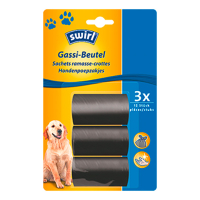 Swirl Hondenpoep zakjes | 3 rollen van 12 stuks | Swirl  SSW00545