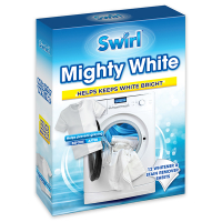 Swirl Mighty White Witmakende & Vlekverwijderende Wasvellen (12 stuks) SSW00620