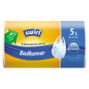 Swirl Vuilniszakken met handvatten voor badkamer 5 liter | 40 stuks | Swirl  SSW00108