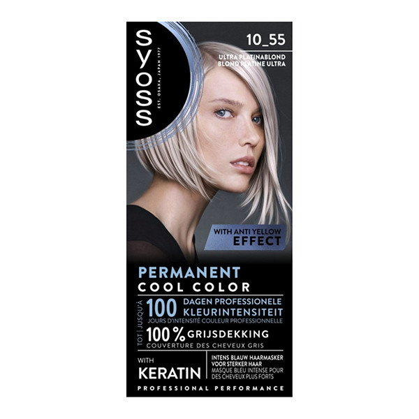 Syoss Baseline Colors 10-55 Ultra Platinablond Haarverf  SSY00182 - 1