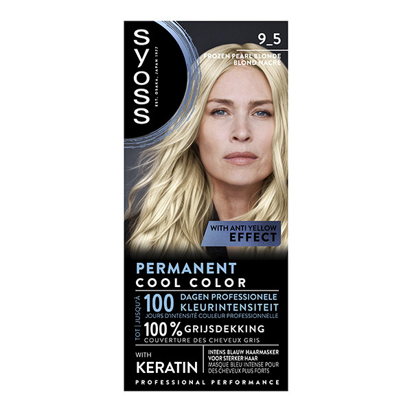 Syoss Baseline Colors 9-5 Frozen Pearl Blonde Haarverf  SSY00232 - 1