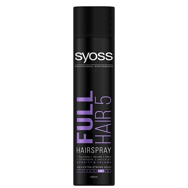 Syoss Full Hair 5 haarspray (400 ml)  SSY00022 - 1