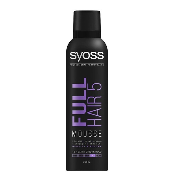Syoss Full Hair 5 mousse (250 ml)  SSY00023 - 1