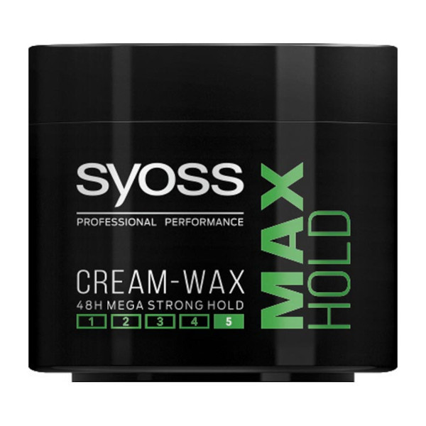 Syoss Max Hold Cream Styling Wax (150 ml)  SSY00101 - 1