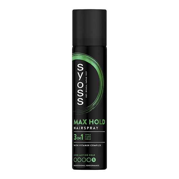 Syoss Max Hold Haarspray Reisformaat (75 ml)  SSY00272 - 1