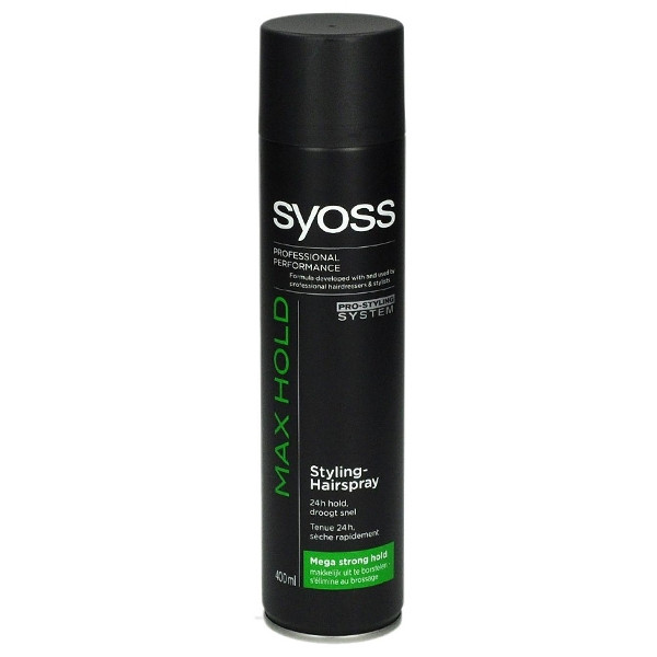 Syoss Max Hold haarspray (400 ml)  SSY00010 - 1