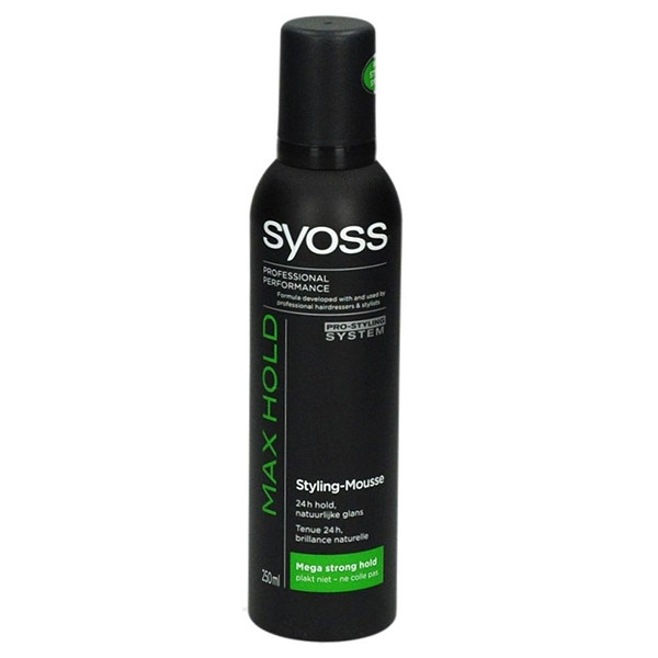 Syoss Max Hold mousse (250 ml)  SSY00013 - 1