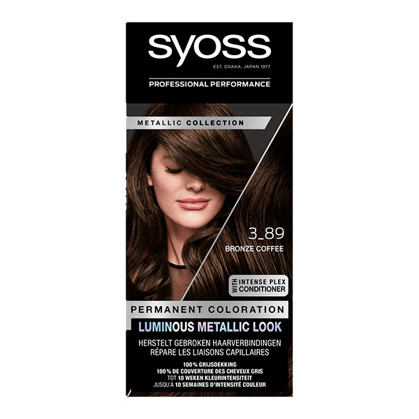 Syoss Metallics 3-89 Bronze Coffee Haarverf  SSY00180 - 1