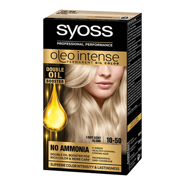 Syoss Oleo Intense 10-50 Licht Asblond Haarverf  SSY00114 - 1