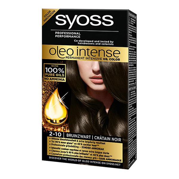 Syoss Oleo Intense 2-10 Bruinzwart Haarverf  SSY00118 - 1