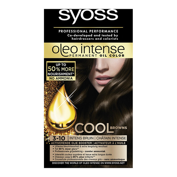 Syoss Oleo Intense 3-10 Intens Bruin Haarverf  SSY00120 - 1