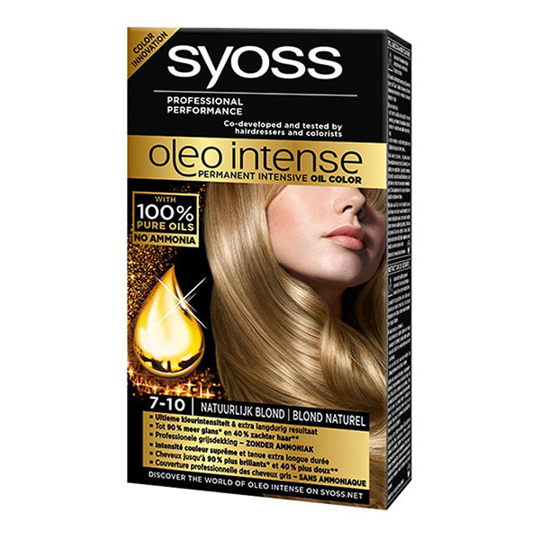 Syoss Oleo Intense 4-60 Goudbruin Haarverf  SSY00132 - 1