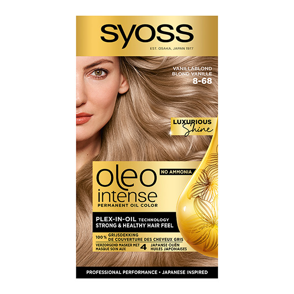 Syoss Oleo Intense 8-68 Pale Sand Haarverf  SSY00176 - 1