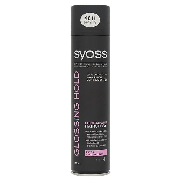 Syoss Shine & Hold haarspray (400 ml)  SSY00012 - 1