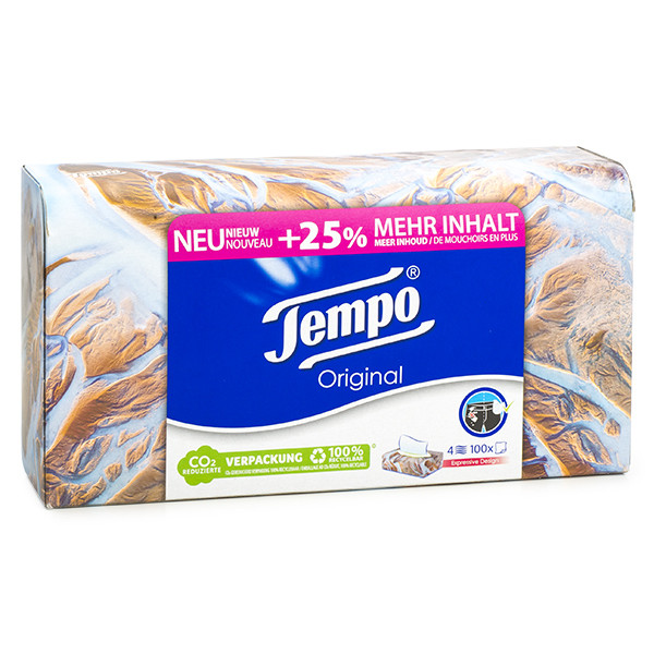 Tempo Original box tissues 4-laags (100 vellen)  STE00175 - 1