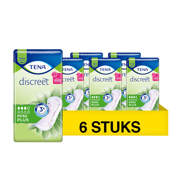 Aanbieding: TENA Discreet Mini Plus (6 verpakkingen - 20 stuks) STE00185 - 1
