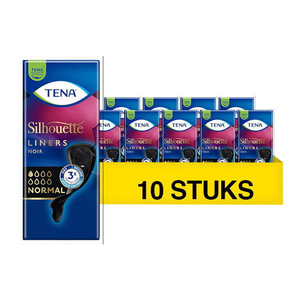 Tena Aanbieding: TENA Silhouette Noir Normal (10 verpakkingen - 26 stuks)  STE00209 - 1