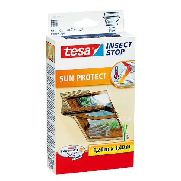 Tesa vliegenhor Insect Stop Sun Protect (120 x 140 cm)  STE00008 - 1