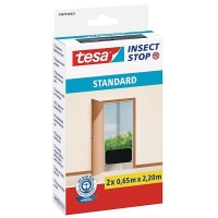 Tesa vliegenhor Insect Stop standaard deur 2 x (65 x 220 cm, zwart)  STE00022