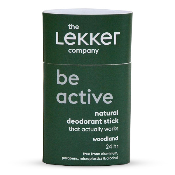 The Lekker Company Be Active Deodorant Stick Woodland (40 gram)  STL00008 - 1