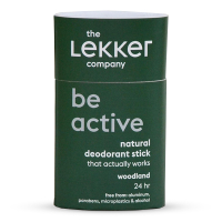 The Lekker Company Be Active Deodorant Stick Woodland (40 gram)  STL00008