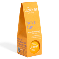 The Lekker Company Deodorant Crème Mandarijn & Citroen (30 gram) STL00001