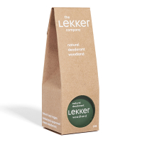 The Lekker Company Deodorant Crème Woodland (30 gram)  STL00002