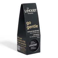The Lekker Company Go Gentle Deodorant Crème Sensitive Soft Bamboo (30 gram)  STL00006