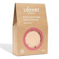 The Lekker Company Very Berry Hand & Body Bar (65 gram)  STL00012