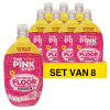 The Pink Stuff Aanbieding: The Pink Stuff Direct to the Floor - vloerreiniger (8x 750 ml)  SPI00056