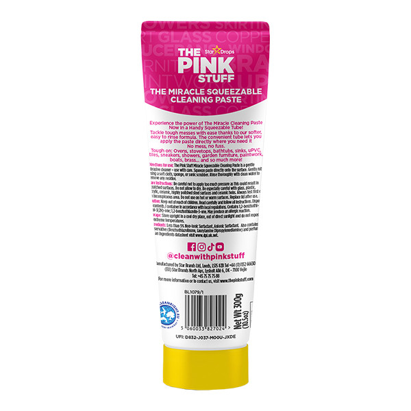 Aanbieding: The Pink Stuff Miracle Cleaning Paste Tube (8 stuks à 300 gr) SPI00079 - 2