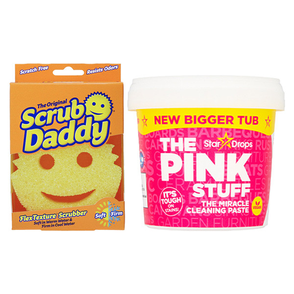 The Pink Stuff Aanbieding: The Pink Stuff Paste (850 gram) + Scrub Daddy | Original spons  SPI00042 - 1