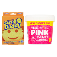 Aanbieding: The Pink Stuff Paste (850 gram) + Scrub Daddy | Original spons