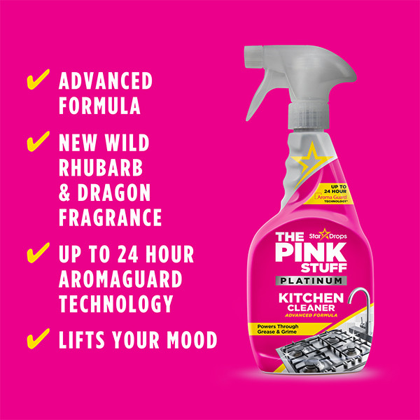 Aanbieding: The Pink Stuff Platinum Keukenreiniger (5 stuks à 750 ml) SPI00087 - 2