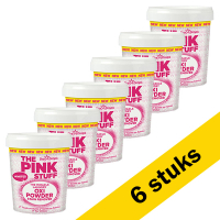 The Pink Stuff Aanbieding: The Pink Stuff Vlekkenverwijderaar Witte Was (6 potten - 1 kg)  SPI00037