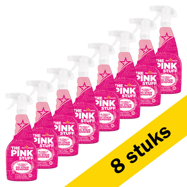 The Pink Stuff Aanbieding: The Pink Stuff vlekkenverwijderaar spray (8 sprays - 500 ml)  SPI00027 - 1