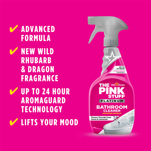 The Pink Stuff Platinum Badkamerreiniger Spray (750 ml) SPI00088 - 2