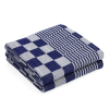 Theedoek Blauwe Blokken 65 x 65 cm 2 stuks (123schoon huismerk)  SDR06462 - 1