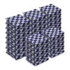Theedoek Blauwe Blokken 65 x 65 cm (60 stuks) (123schoon huismerk)