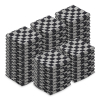 Theedoek Zwarte Blokken 65 x 65 cm (60 stuks) (123schoon huismerk)