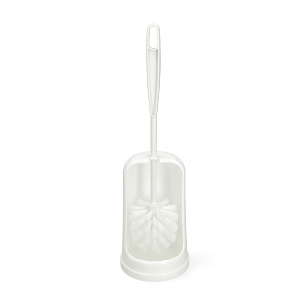 Toiletborstel Met Houder Wit (123schoon huismerk) SDR05168 - 1